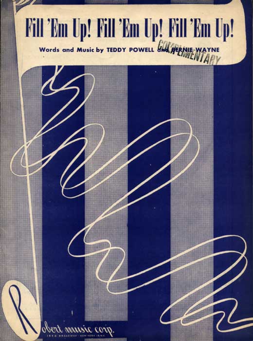 Fill'EmUp, Sheetmusic