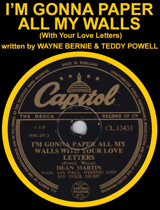 Dean Martin, Happy In Love Album cover