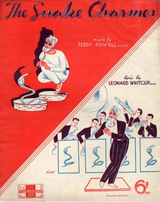 The Snake Charmer sheetmusic cover