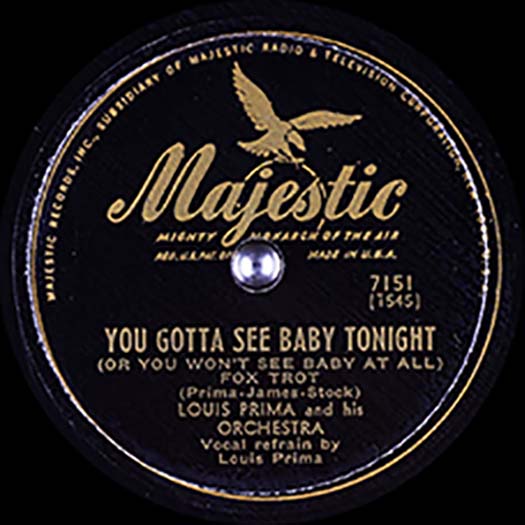 Majestic record label #7151