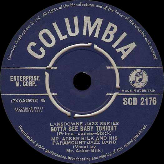 Columbia SCD 2176 Made in Gt. Britain