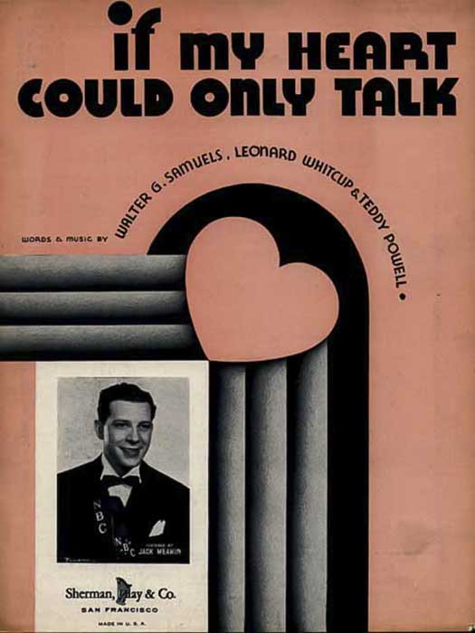 If my Heart Could Only Talk-Sheetmusic w/Jack Meakin