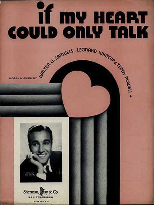 If my Heart Could Only Talk-Sheetmusic w/Del Casino.jpg
