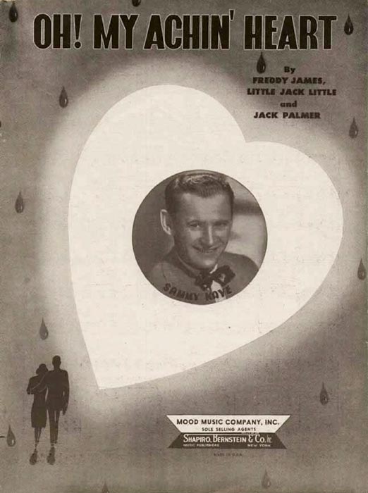 Oh My Achin' Heart-Sheetmusic